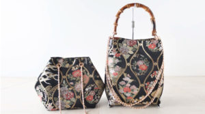 帯リメイクバッグ