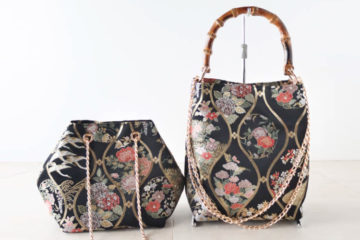 帯リメイクバッグ