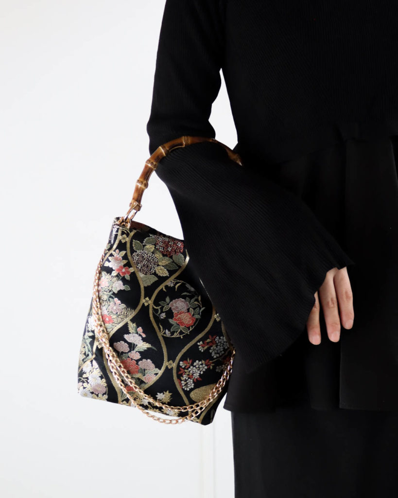 黒地帯のリメイクバッグ